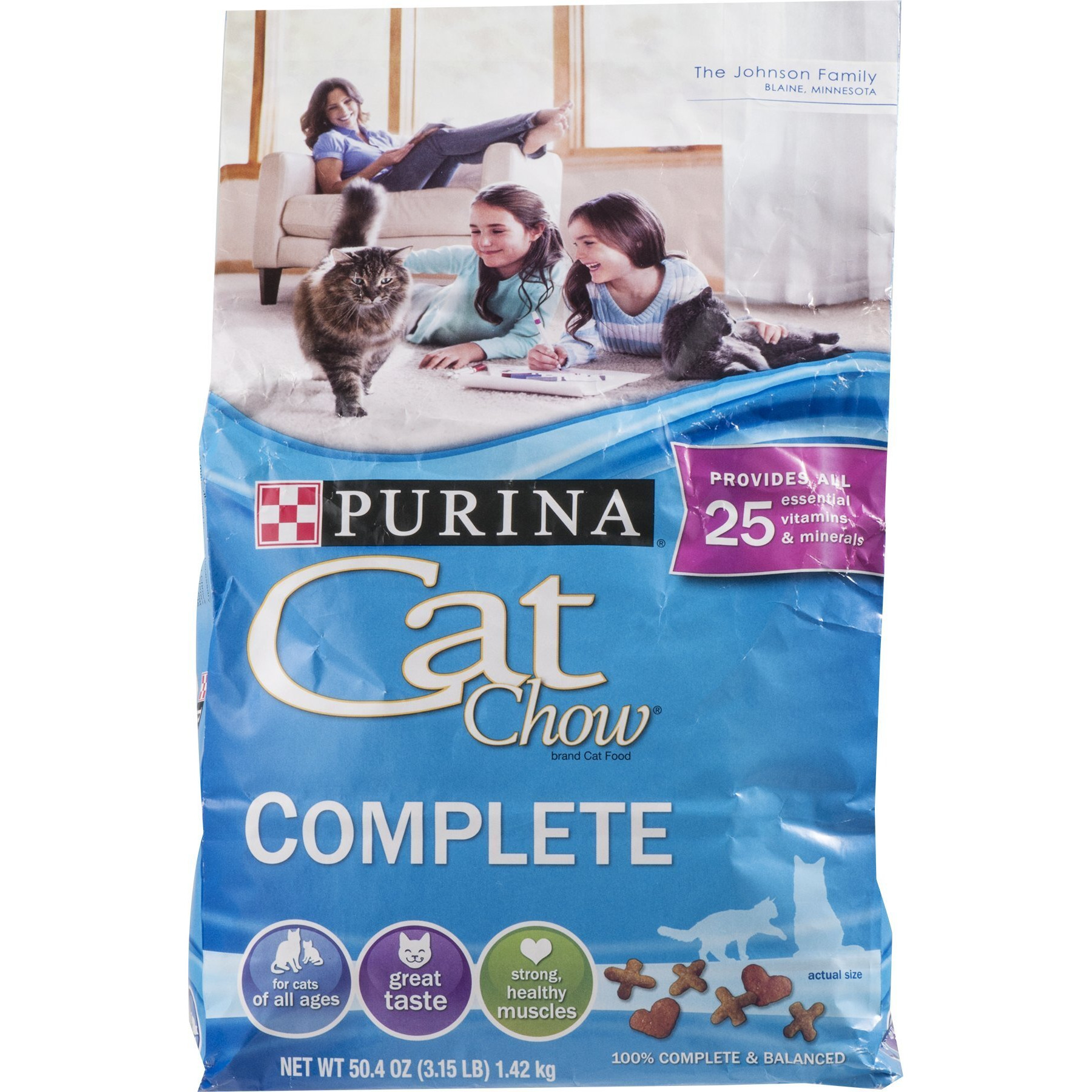 Purina Cat Chow, 3.15-Pound