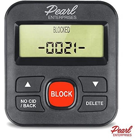 Caller Id Box For Landline Phone Number Lcd Display With Call Blocker - Stop Unwanted Calls, Robocalls, Spam, Telemarketers
