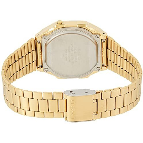 Casio Digital Alarm Chrono Stainless Steel A168Wg-9Wdf A168Wg-9W Unisex Watch