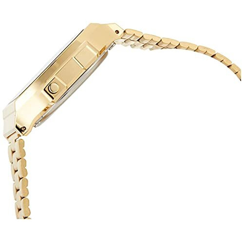 Casio Digital Alarm Chrono Stainless Steel A168Wg-9Wdf A168Wg-9W Unisex Watch