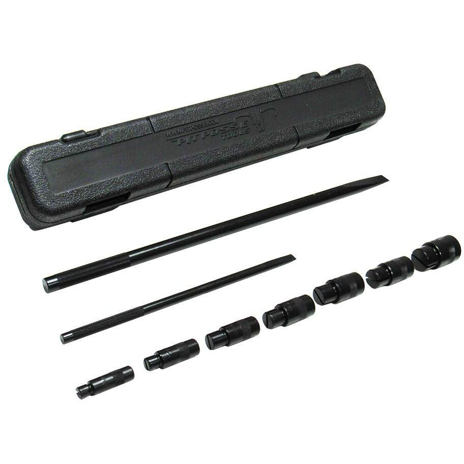 Pit Posse Pp1692 Universal Motorcycle Wheel Bearing Remover Puller Separator Extractor Tool - Fits Most Motorcycles - 25Mm, 20Mm, 19Mm, 17Mm, 15Mm, 12Mm And 10Mm