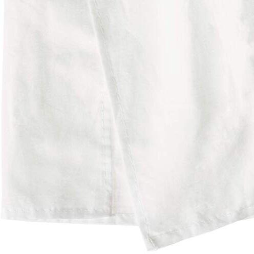 Greenland Home Cotton Voile Dust Ruffle, 15-Inch L, White
