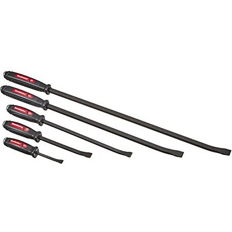 Mayhew 61366 Dominator Pry Bar Set, Curved, 5-Piece