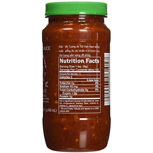 Huy Fong Chili Garlic Sauce, 18-Ounce (Pack Of 3)