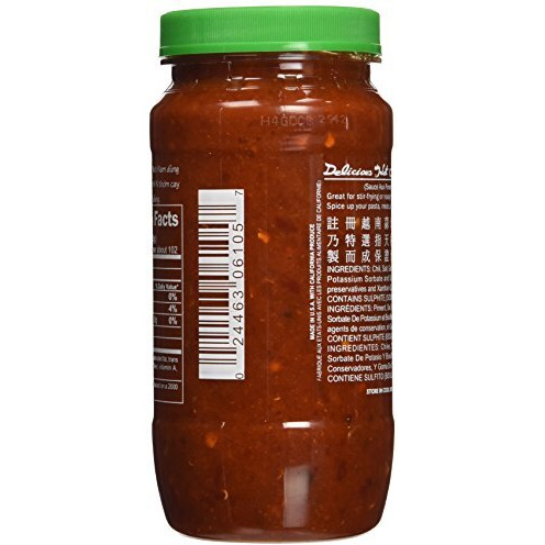 Huy Fong Chili Garlic Sauce, 18-Ounce (Pack Of 3)