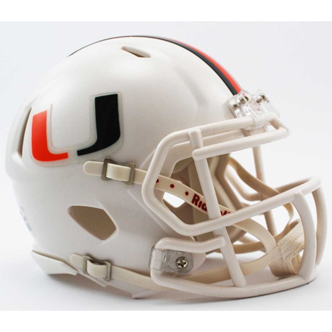 Miami Hurricanes Helmet Riddell Replica Mini Speed Style