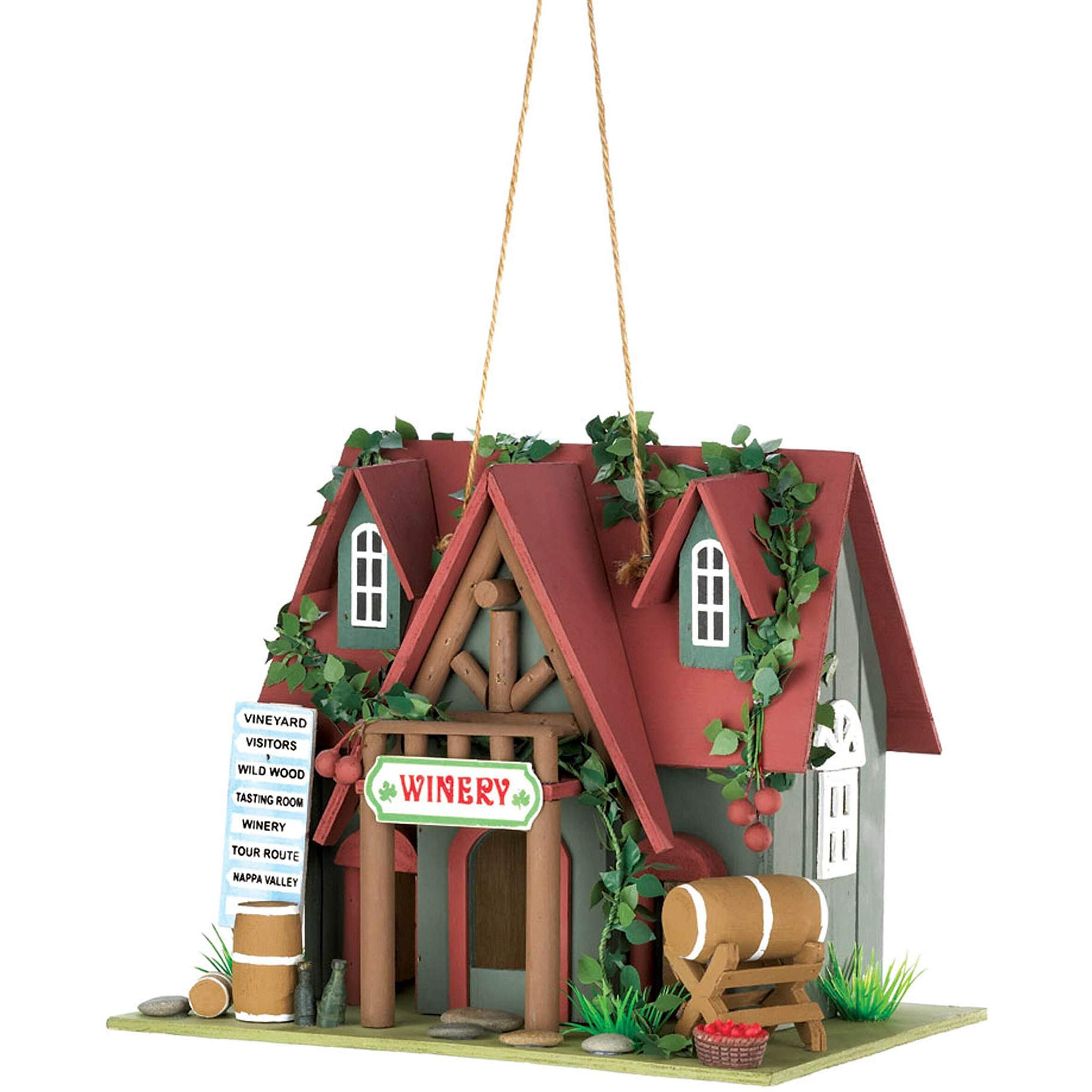 Cottage Winery Decorative Birdhouse