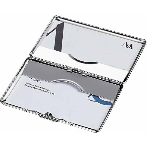 Visol Argent Polished Chrome Double Sided Business Card Holder (Vcm508)