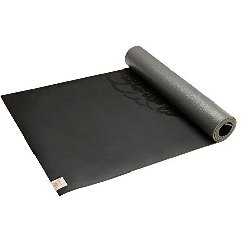 Gaiam Yoga Mat - Premium 5Mm Dry-Grip Thick Non Slip Exercise & Fitness Mat For Hot Yoga, Pilates & Floor Workouts (68"&quotL X 24"&quotW X 5Mm) - Black