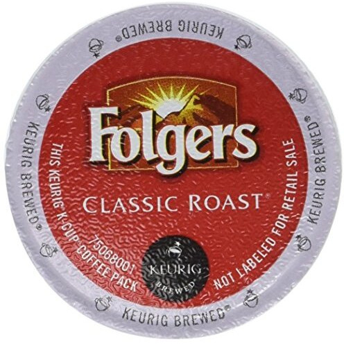 Folgers Classic Roast Coffee Keurig K-Cups, 36 Count