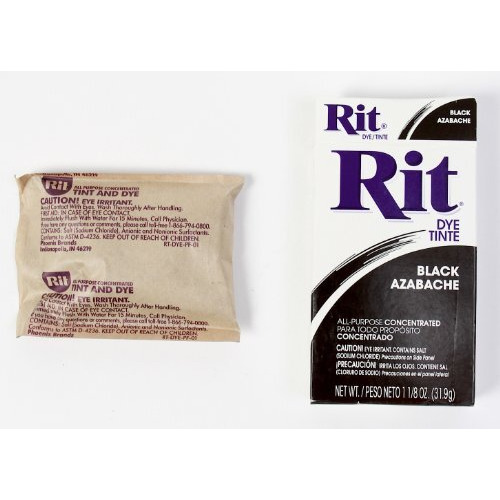 Rit Dye Powder Dye, 1-18 Oz, Black, 3-Pack