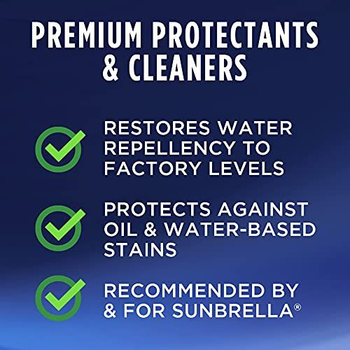 303 Fabric Guard - For Outdoor Fabrics - Restores Water Repellency To Factory New Levels - Repels Moisture And Stains - Manufacturer Recommended - Safe For All Fabrics, 16 Fl. Oz. (30605Csr)