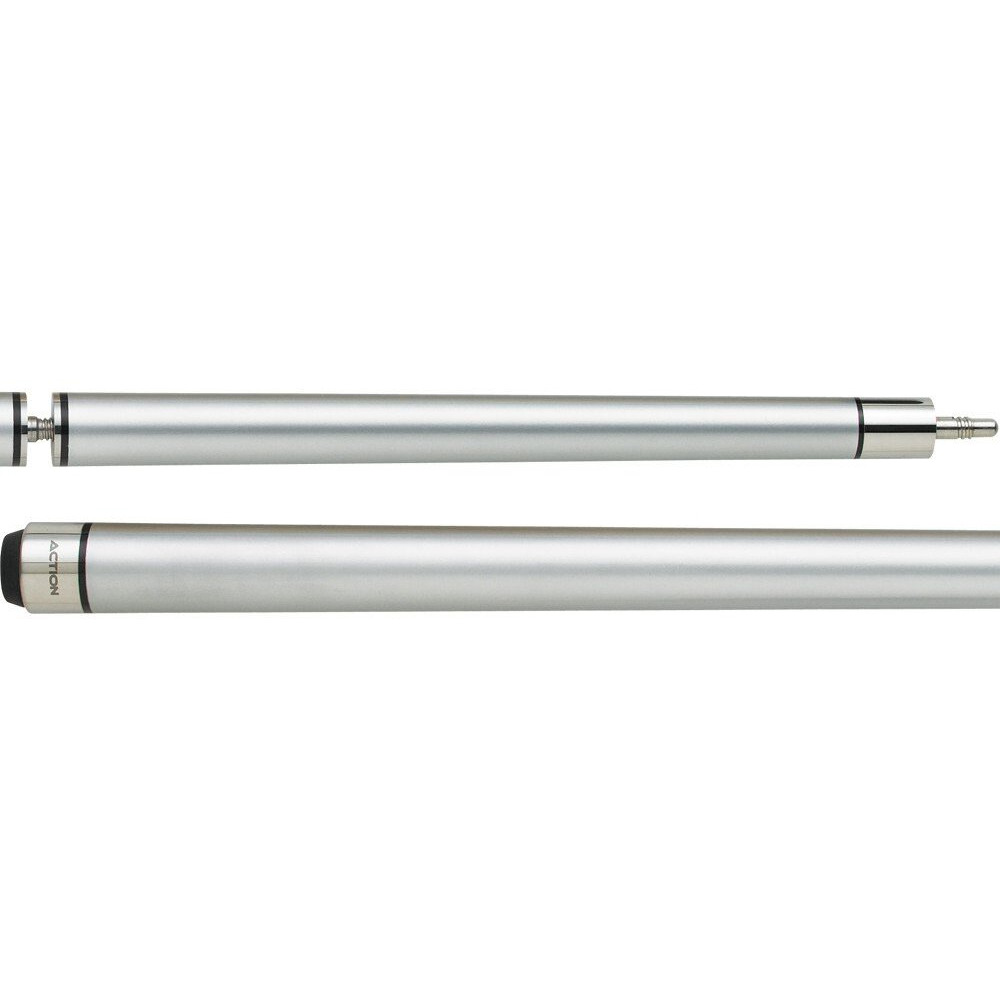 Action Hustler Actbj05 Silver 3 Piece Jump Break Pool/Billiards Cue Stick
