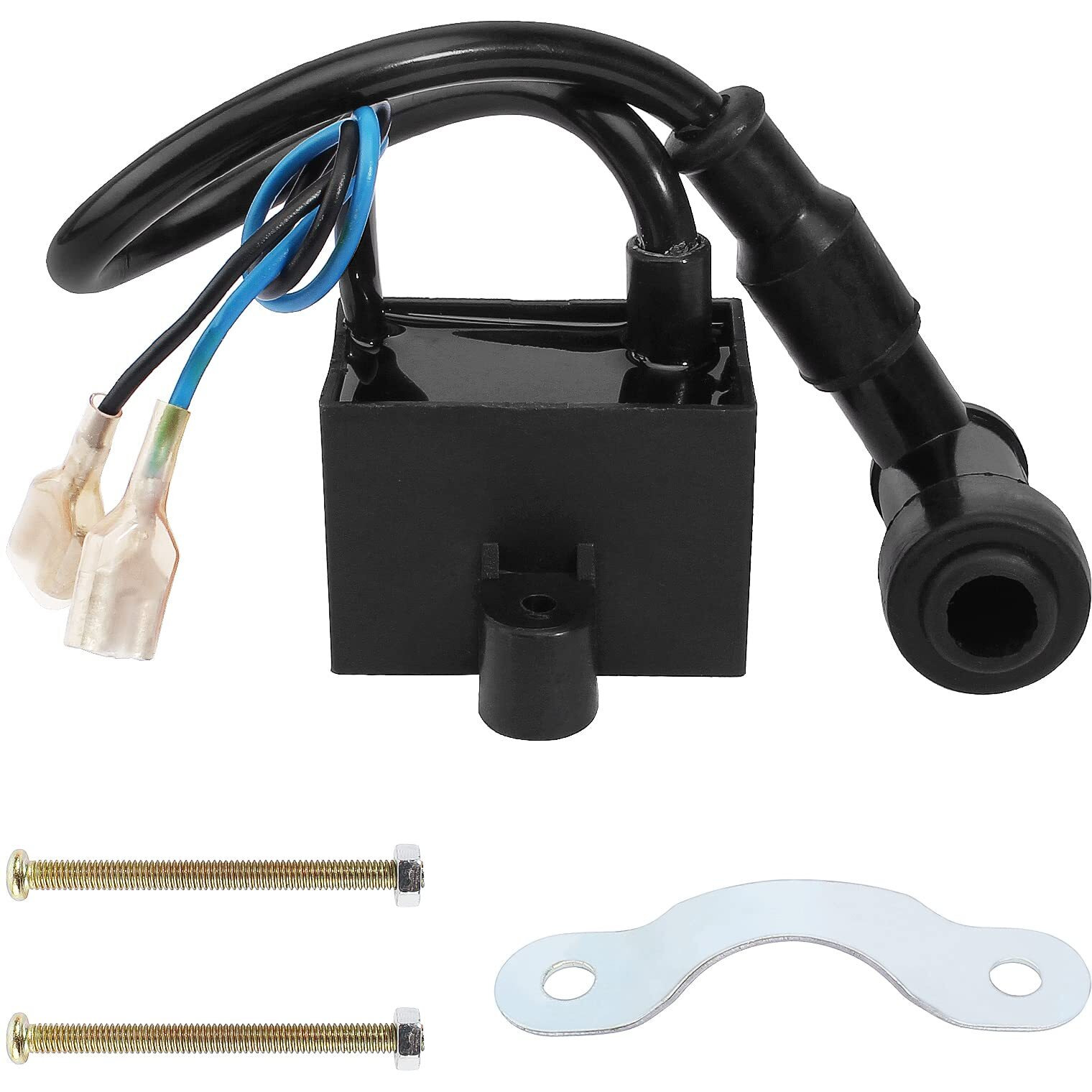 Qazaky Cdi Ignition Coil For 49Cc 50Cc 60Cc 66Cc 80Cc 2-Stroke Engines Motor Motorized Bicycle Bike