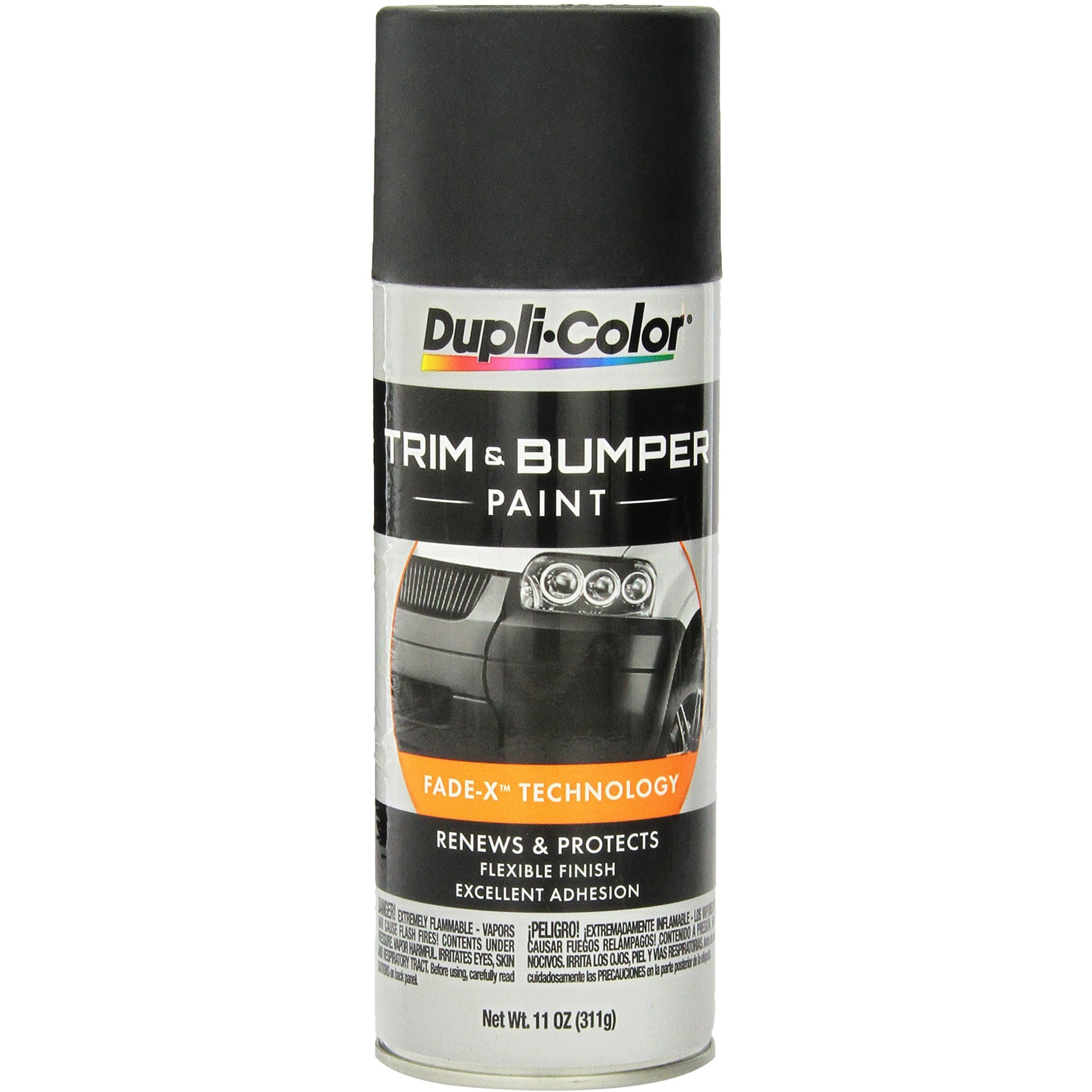 Dupli-Color Etb101000 Trim And Bumper Spray Paint - Black -11 Oz. Aerosol Can