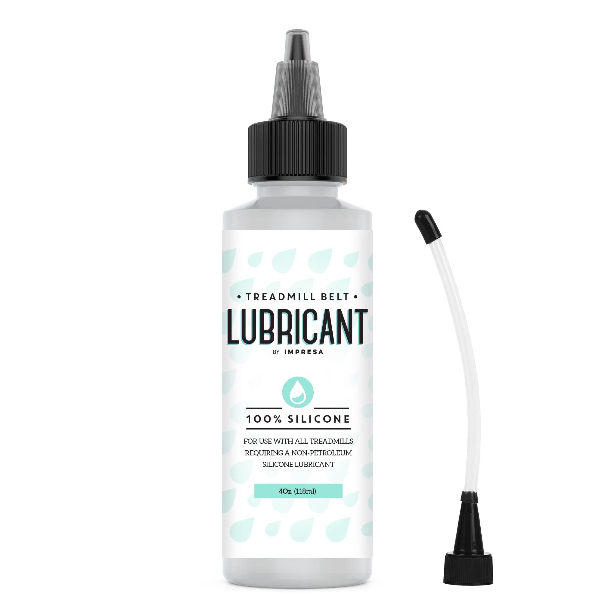 Impresa 100% Silicone Treadmill Lubricant / Treadmill Lube - Easy To Apply Treadmill Belt Lubrication Oil - Made In The Usa - By Impresa Products