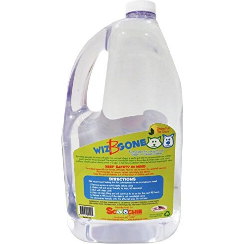 Pet Stain Odor Eliminator Dual Strength Professional 1Lb Gallon- Enzyme Boosted Pet Odor & Stain Remover For Dog And Cats Urine - Made In Usa By Scoochie Pet
