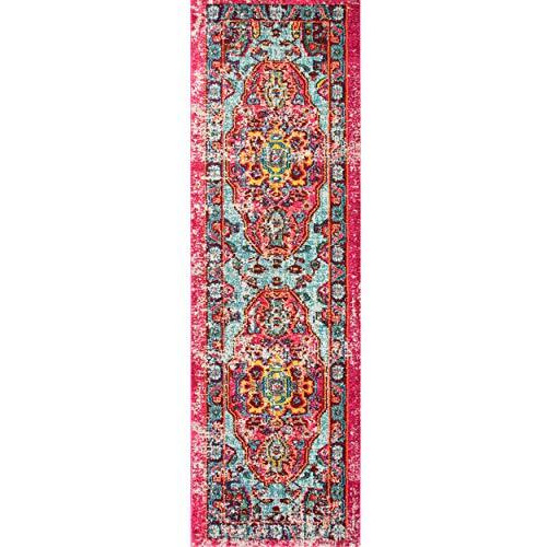 Nuloom Corbett Vintage Boho Runner Rug, 2 6"" X 8, Multi