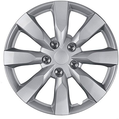 Bdk Hubcaps Wheel Covers For Toyota Corolla 16    - Four (4) Pieces Corrosion-Free & Sturdy - Full Heat & Impact Resistant Grade - Replacement, 4 Pack