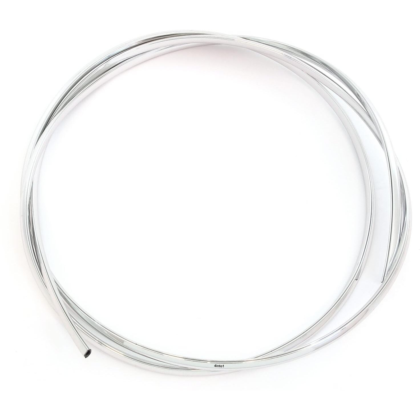 6 Feet Roll - Chrome Trim - Motorcycle Gas Tank Fenders Windshield Edge Protection