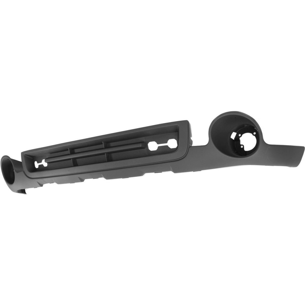 Mbi Auto - Textured, Black Front Lower Air Deflector Valance Compatible With 2007-2010 Gmc Sierra 2500 3500 Heavy Duty 07-10, Gm1092218