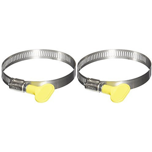 Ideal Turn-Key Clamps 5Y04858 2 1/2""-3 1/2"" Carded Turn-Key Clamps For Rv Hose, (Pack Of 2)