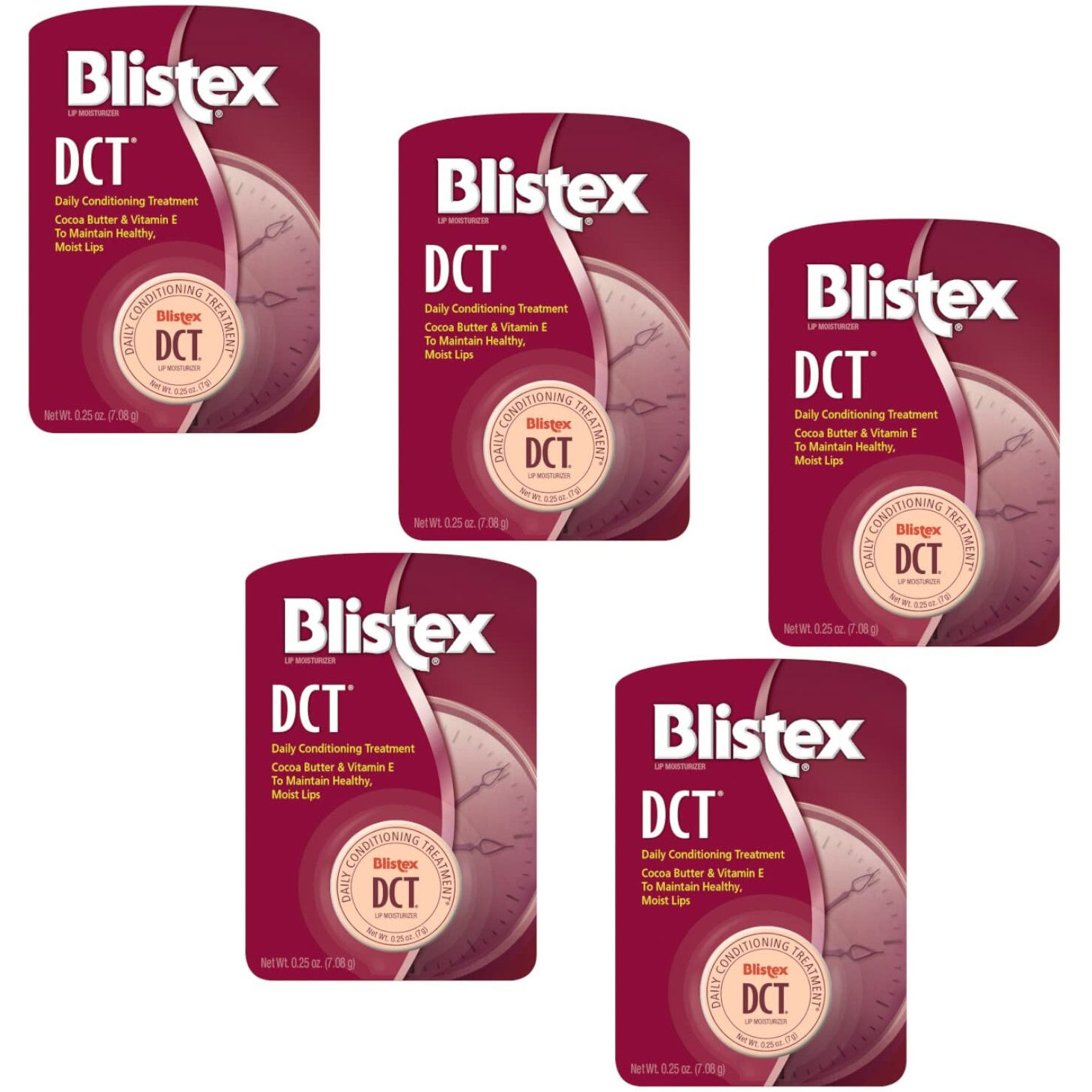 Blistex Dct Daily Conditioning Treatment, 025 Oz (Bundle Of 5)
