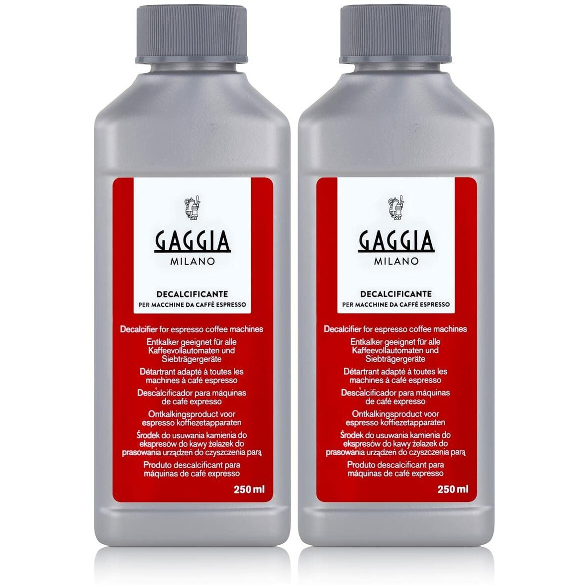 Gaggia Decalcifier Descaler Solution 250Ml (2 Bottles)