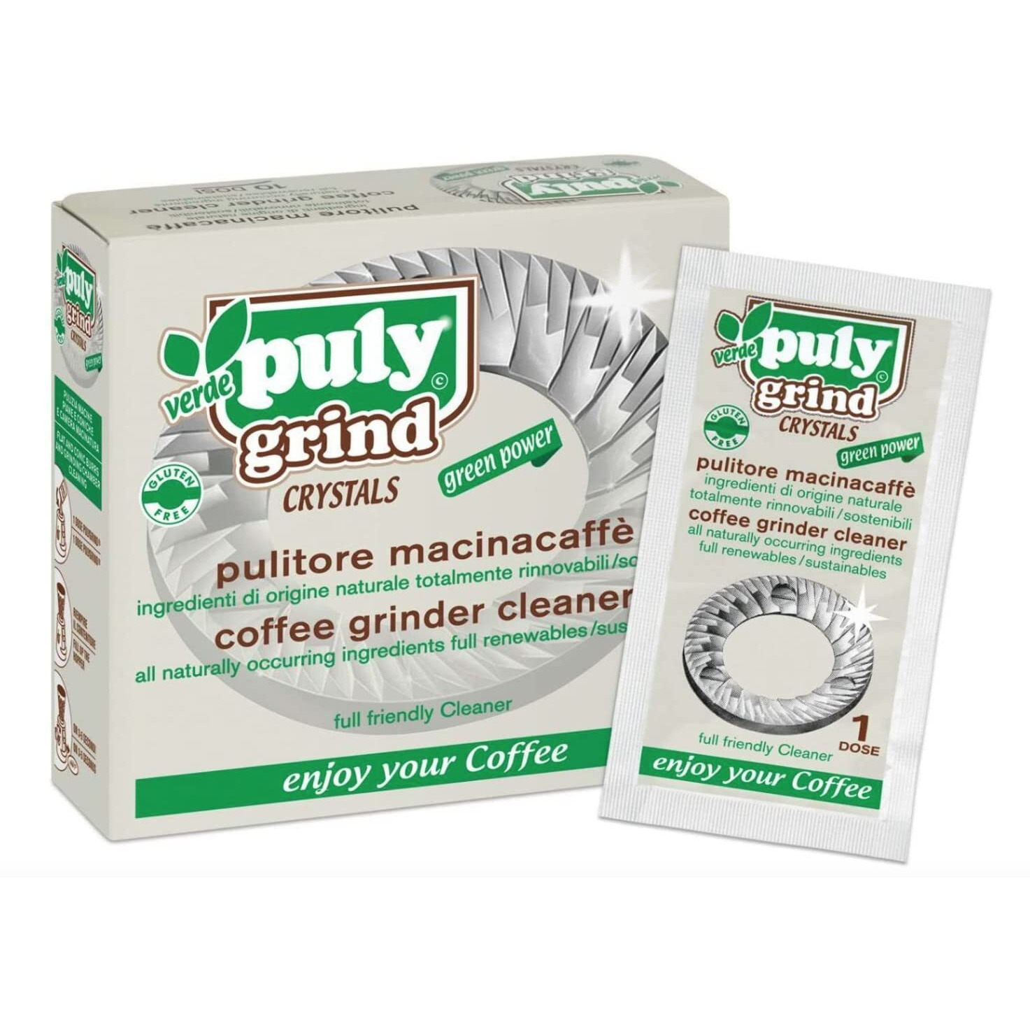 Puly Grind Espresso Coffee Grinder Cleaner - Box Of 10