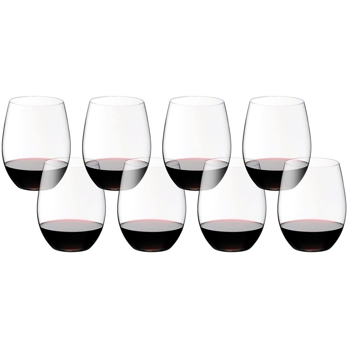 Riedel O Stemless Cabernet/Merlot 21.125 Ounce Wine Glass, Set Of 8