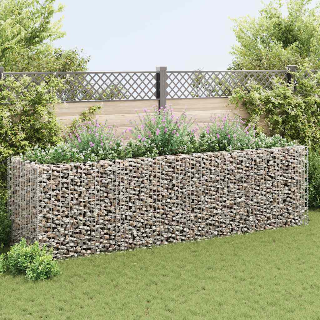 Vidaxl Gabion Raised Bed Steel 141.7"&quotX35.4"&quotX39.4""