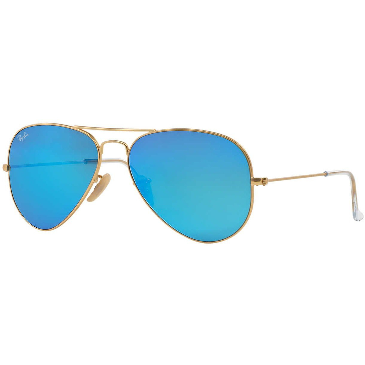 Ray-Ban Rb3025 Matte Gold Aviator 11217 Sunglass 55Mm