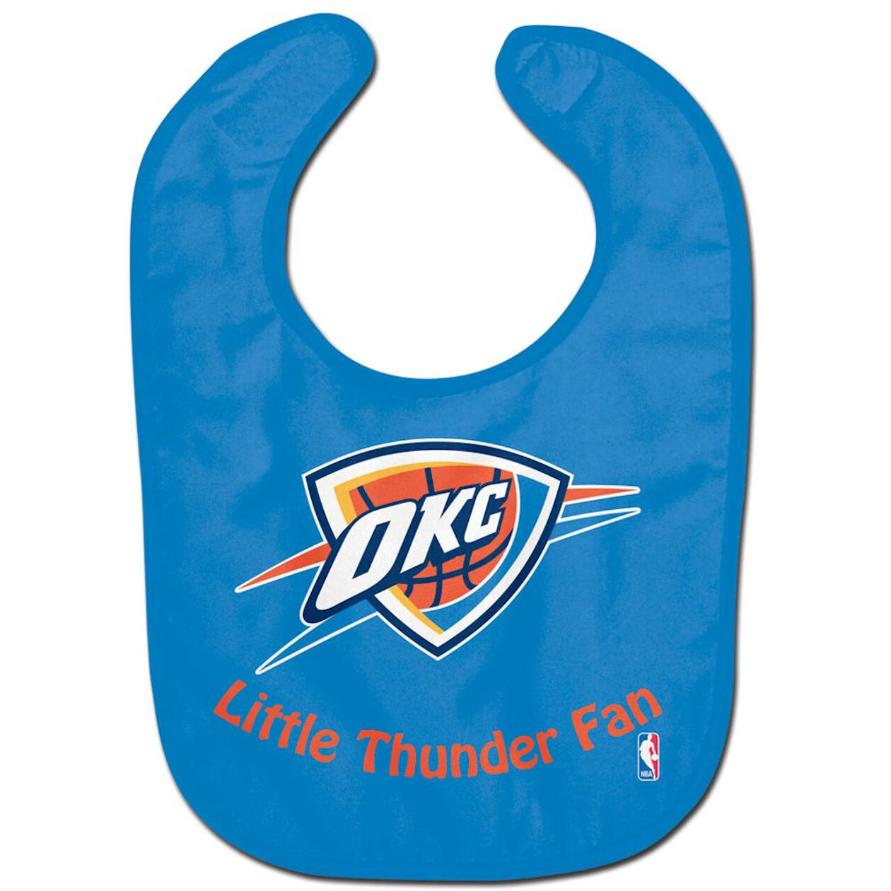 Oklahoma City Thunder Baby Bib - All Pro Little Fan