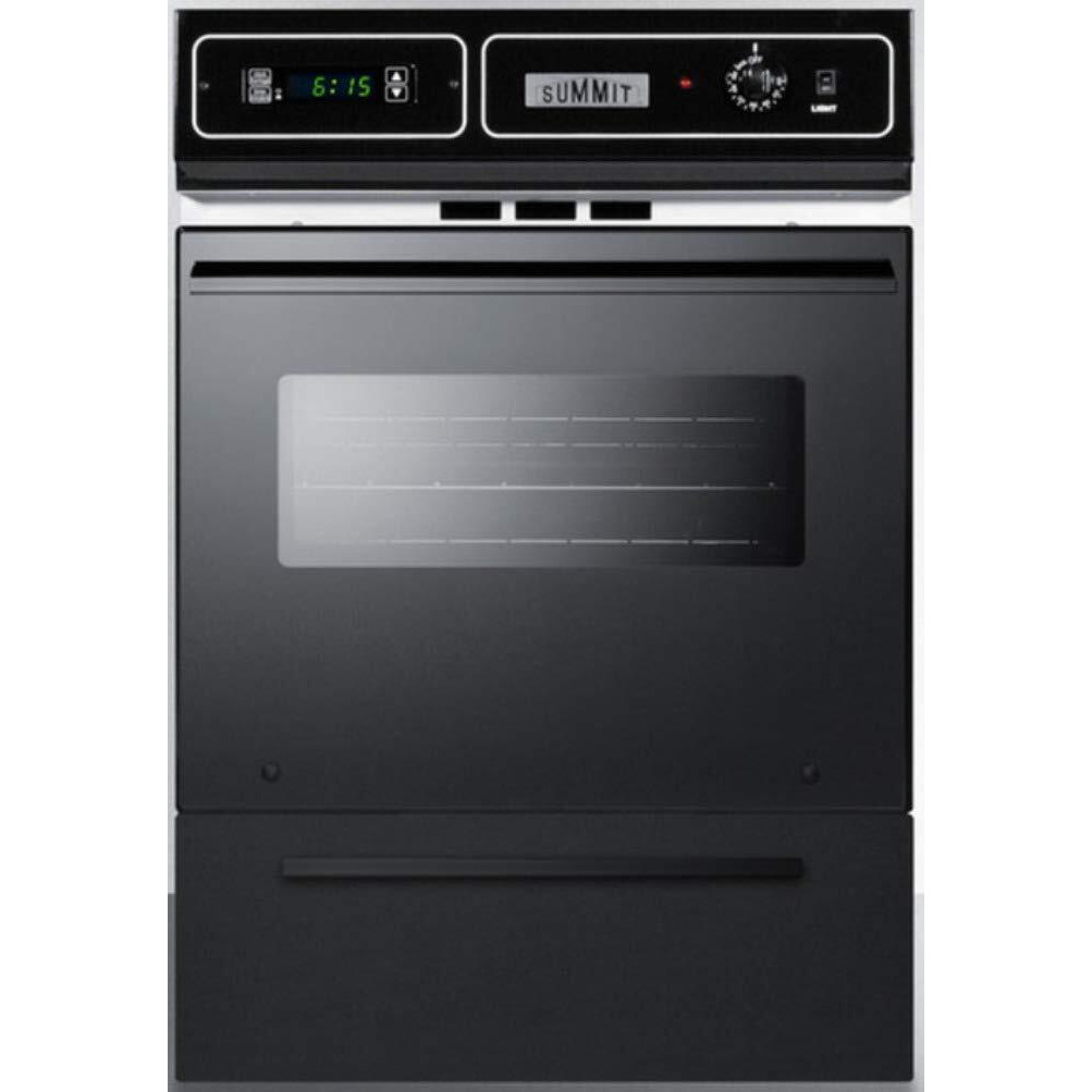 Summit Tem721Dk Kitchen Cooking Range, Black