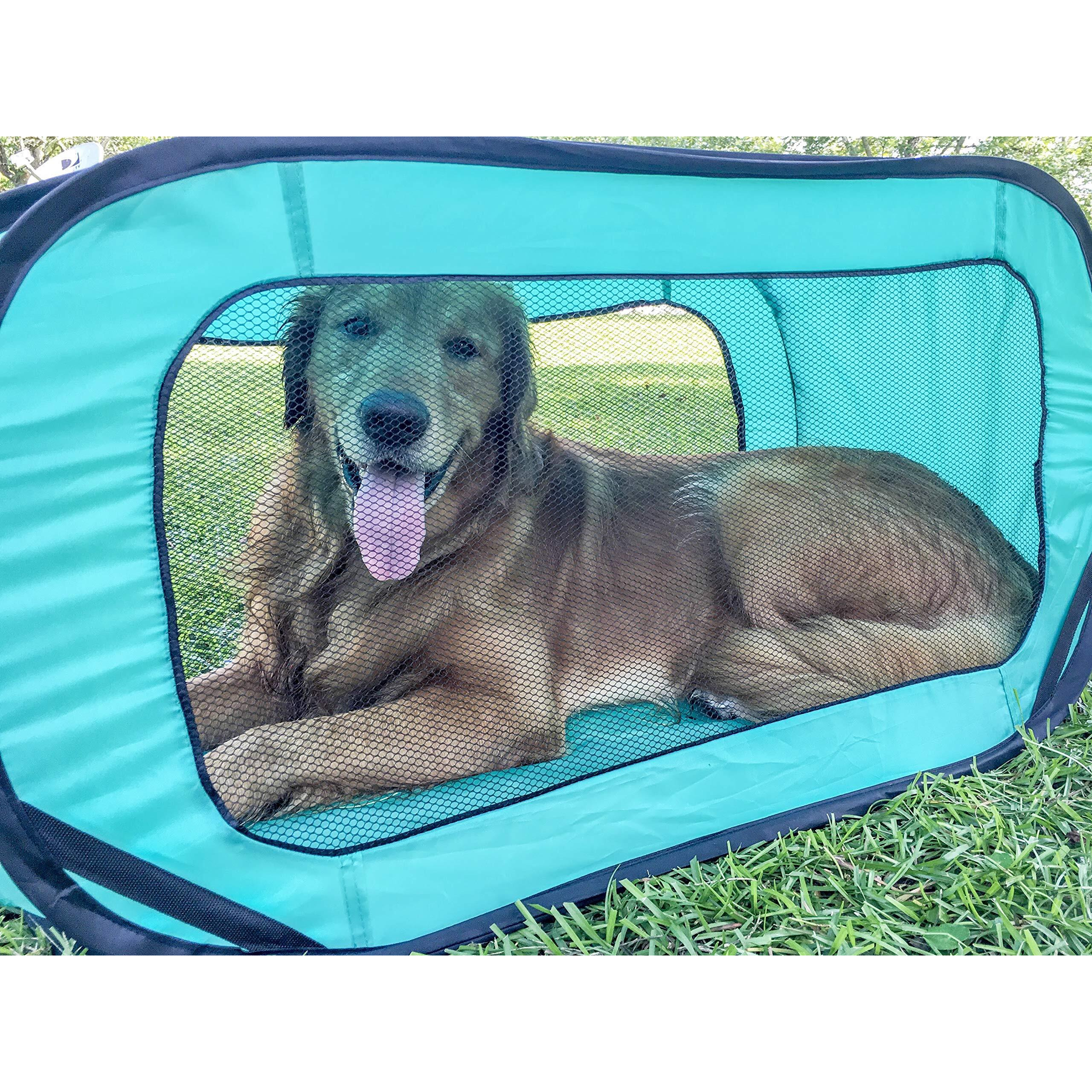 Pop Open Collapsible Travel Crate In 2 Sizes (Large)