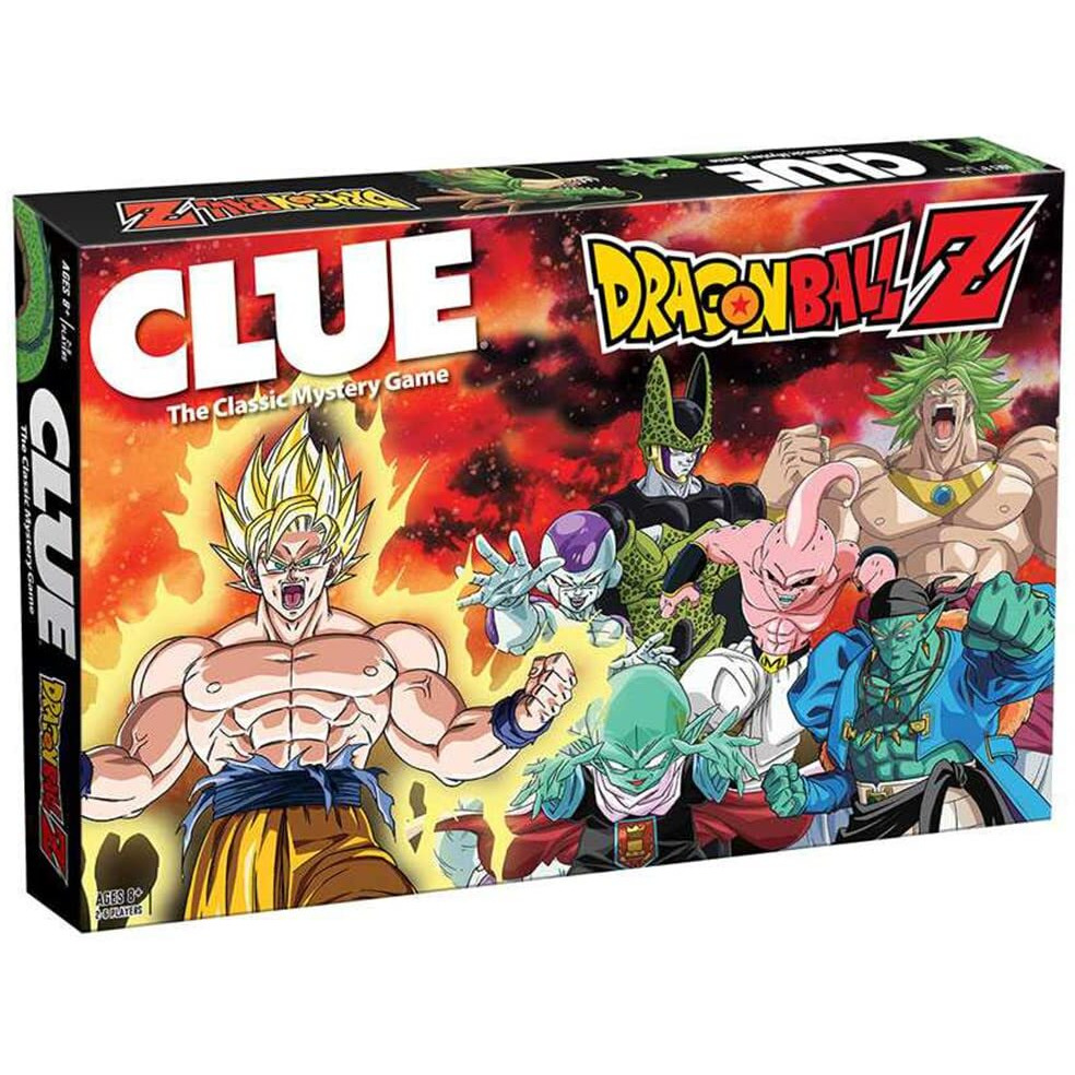 Clue Dragon Ball Z | Collectible Clue Board Game Featuring Anime Show | Officially-Licensed Game With Familiar Locations And Iconic Characters From Dragon Ball Show