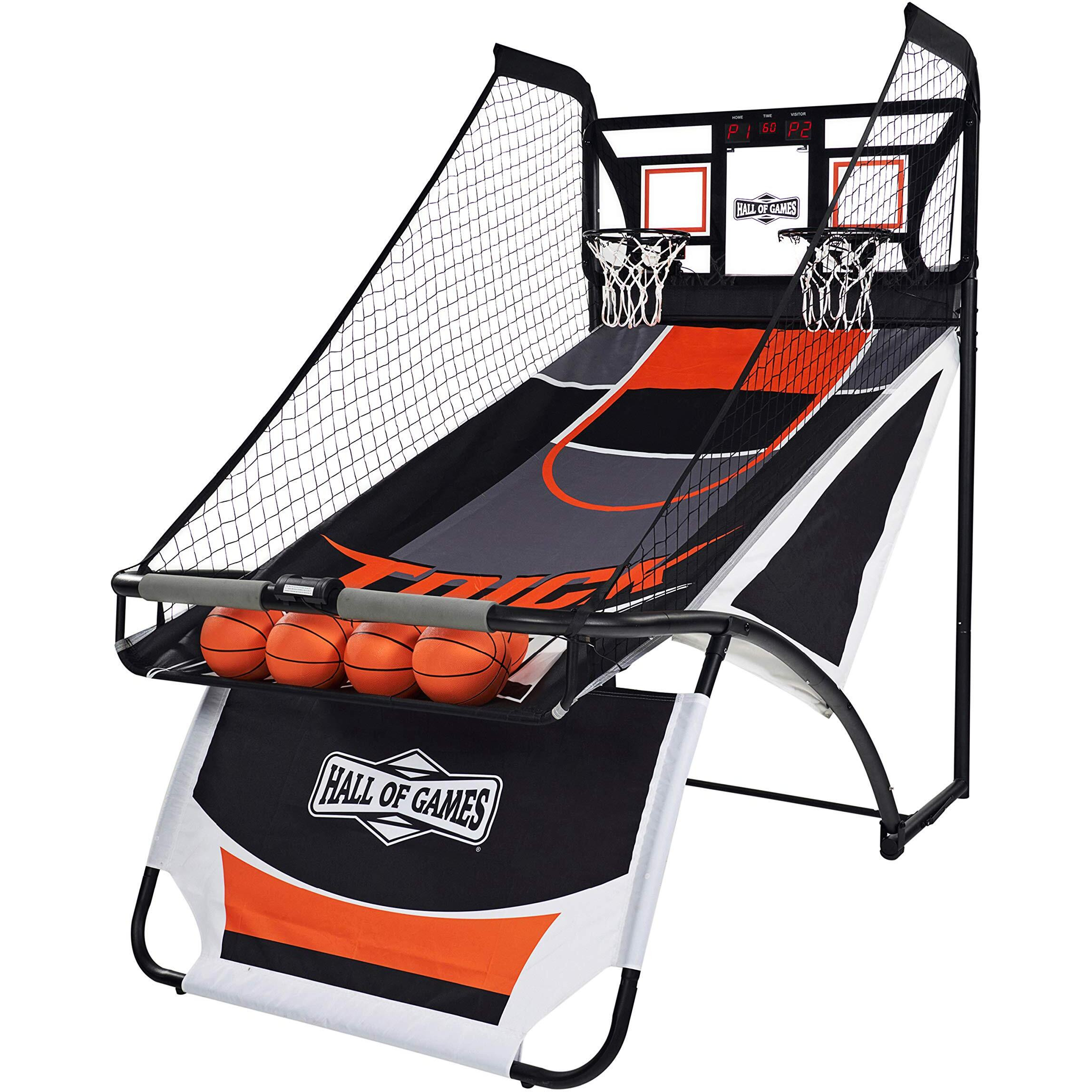 Hall Of Games 2 Player Arcade Basketball Game Blackgrey