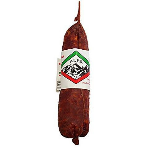 2 Pack Alps Sopressata - Approximately 2 Pounds Sweet Or Hot Your Choice (Hot)