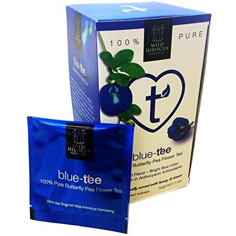 Wild Hibiscus Blue-Tee 100% Pure Butterfly Pea Flower Tea - 1.1 Oz