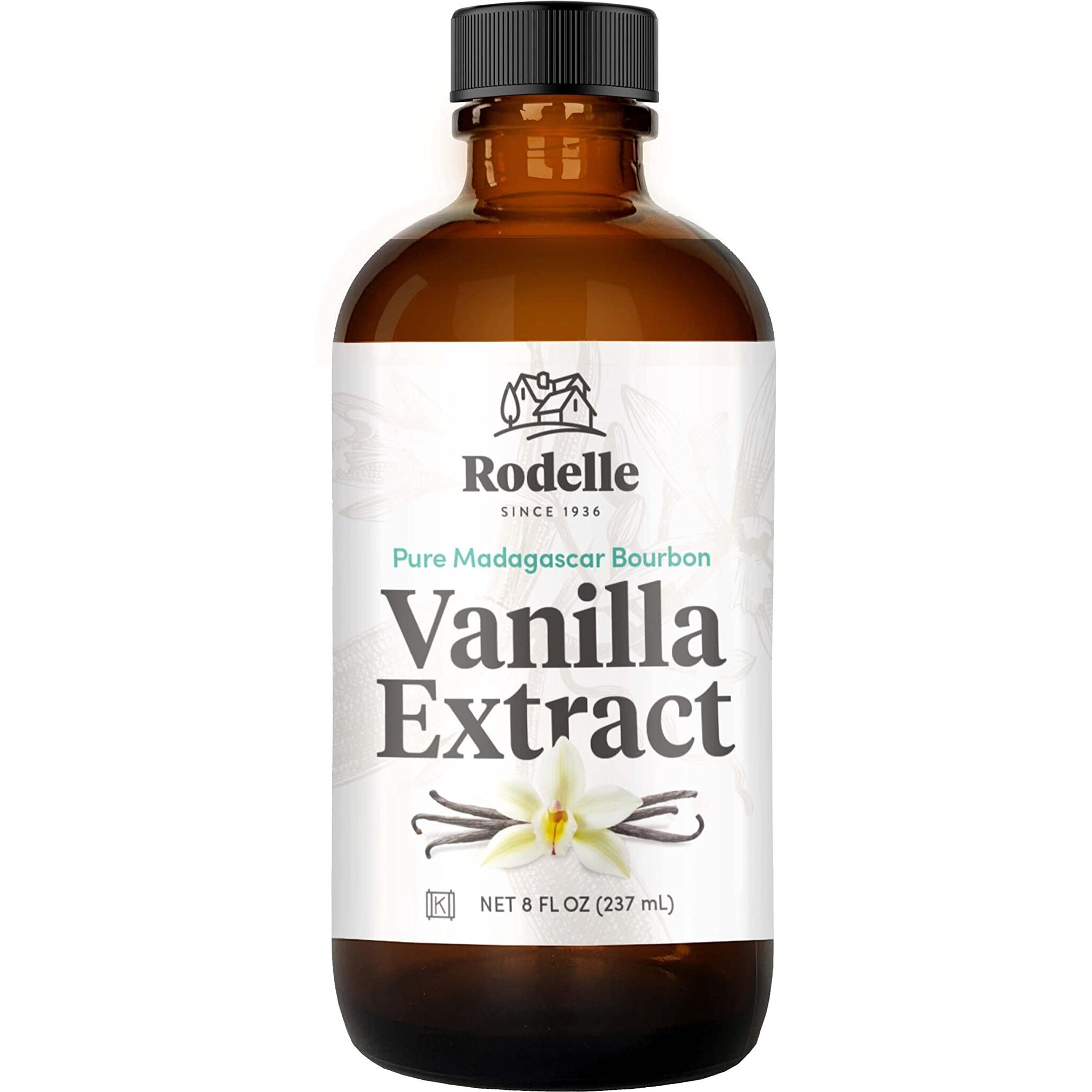 Rodelle Pure Vanilla Extract 8 Fl Oz
