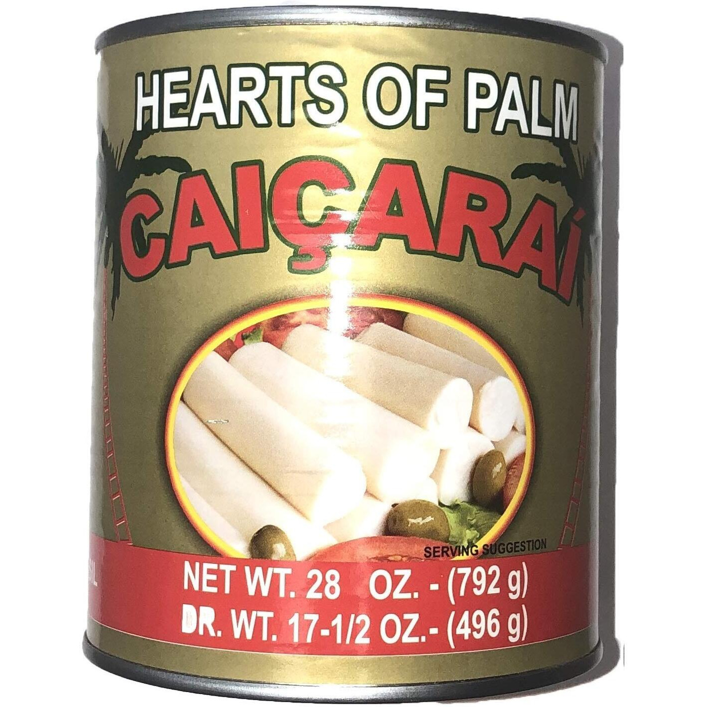 Caiaaraa - Hearts Of Palm - 27.94 Oz (Pack Of 01)  Palmito - 792G