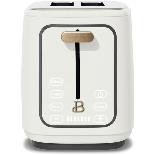 Beautiful 2 Slice Touchscreen Toaster, White Icing