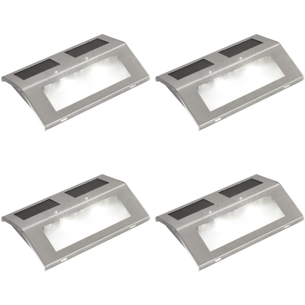 Vidaxl Solar 4 X Stair Lamp