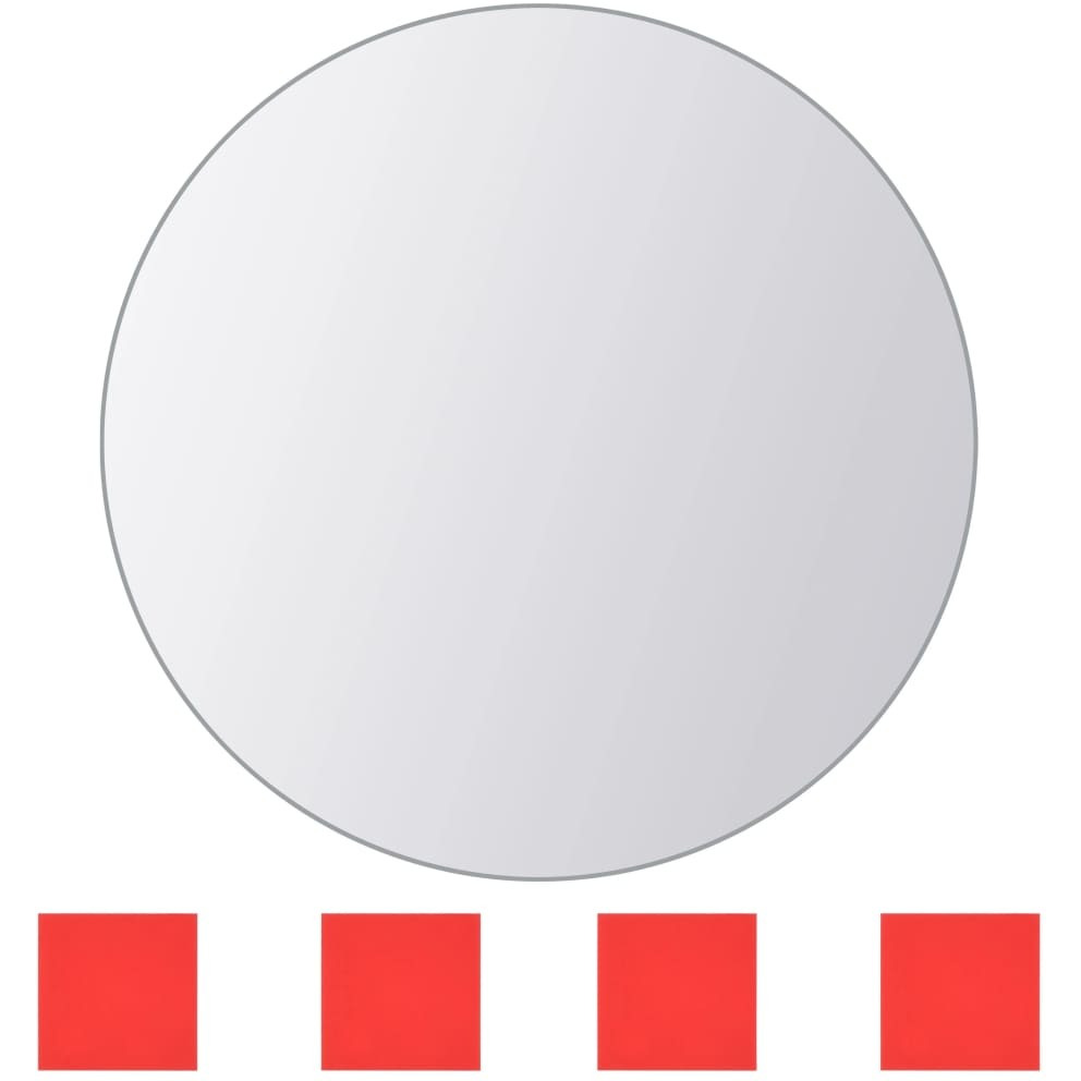 Vidaxl Eight Piece Mirror Tiles Multi-Shape Glass