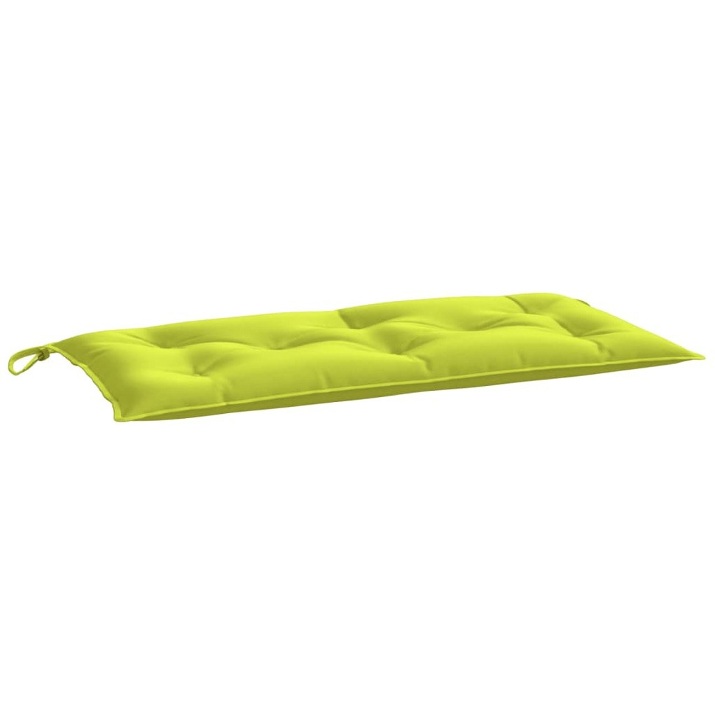 Vidaxl Garden Bench Cushion Bright Green 43.3"&quotX19.6"&quotX2.7"" Fabric
