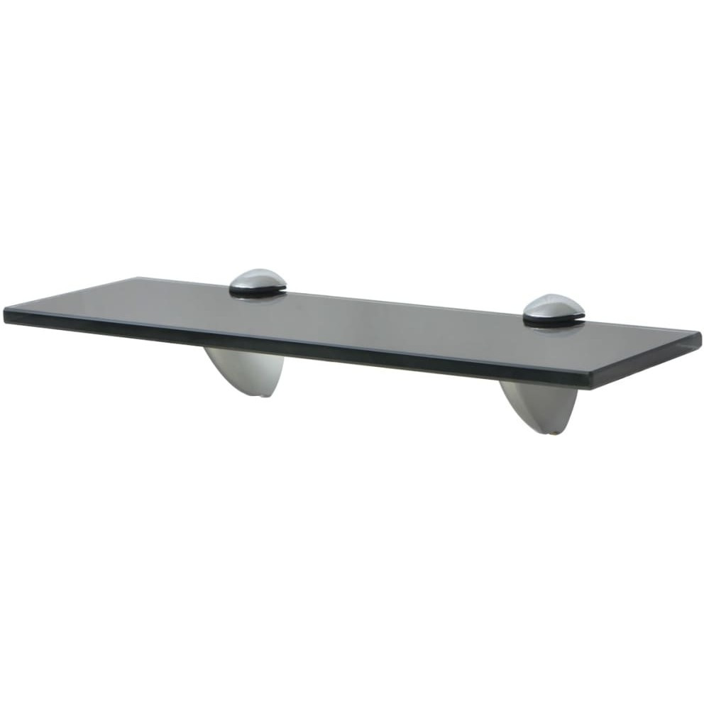 Vidaxl Floating Shelf Glass 11.8"&quotX3.9"" 0.3""