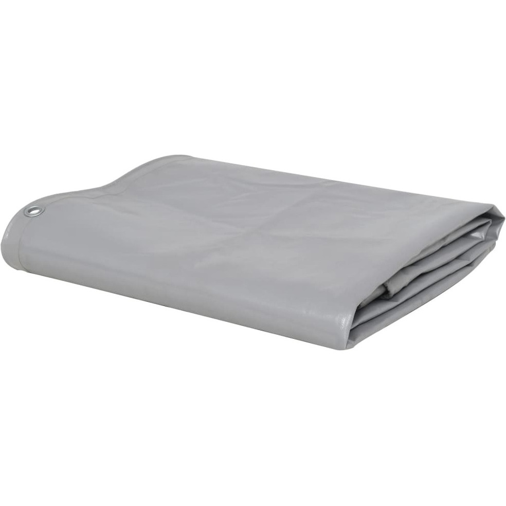 Vidaxl Tarpaulin 2.1 Oz/Ft 9.8'X13.1' Gray