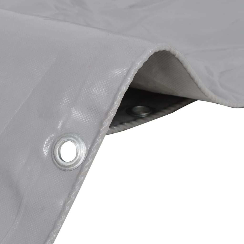 Vidaxl Tarpaulin 2.1 Oz/Ft 9.8'X13.1' Gray