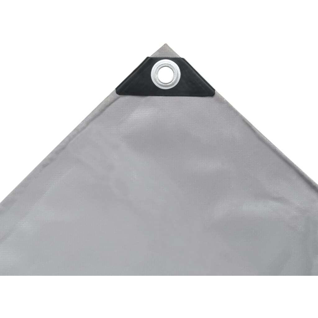 Vidaxl Tarpaulin 2.1 Oz/Ft 9.8'X13.1' Gray