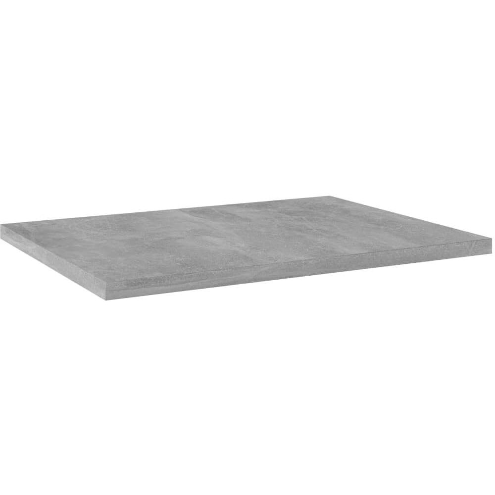 Vidaxl Bookshelf Boards 4 Pcs Concrete Gray 15.7"&quotX11.8"&quotX0.6"" Engineered Wood